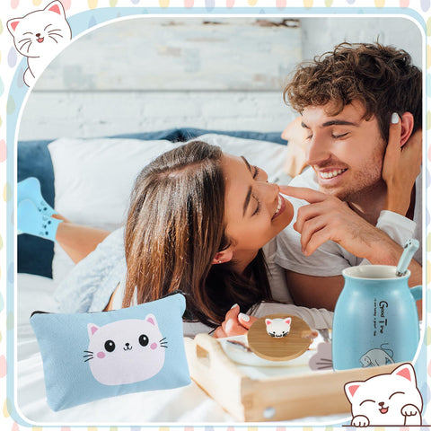 Uiifan kawaii socks add cozy cat-themed comfort