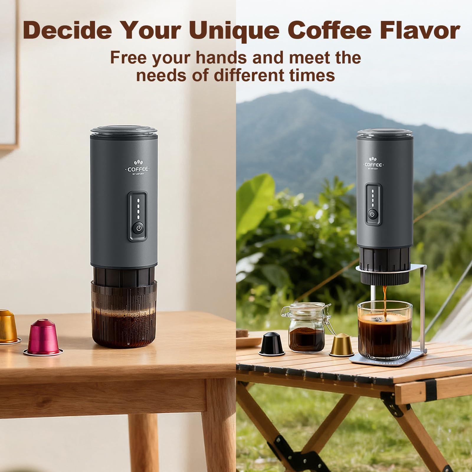 Uiifuidy BPA-free materials emphasize healthier, easy-to-clean design.