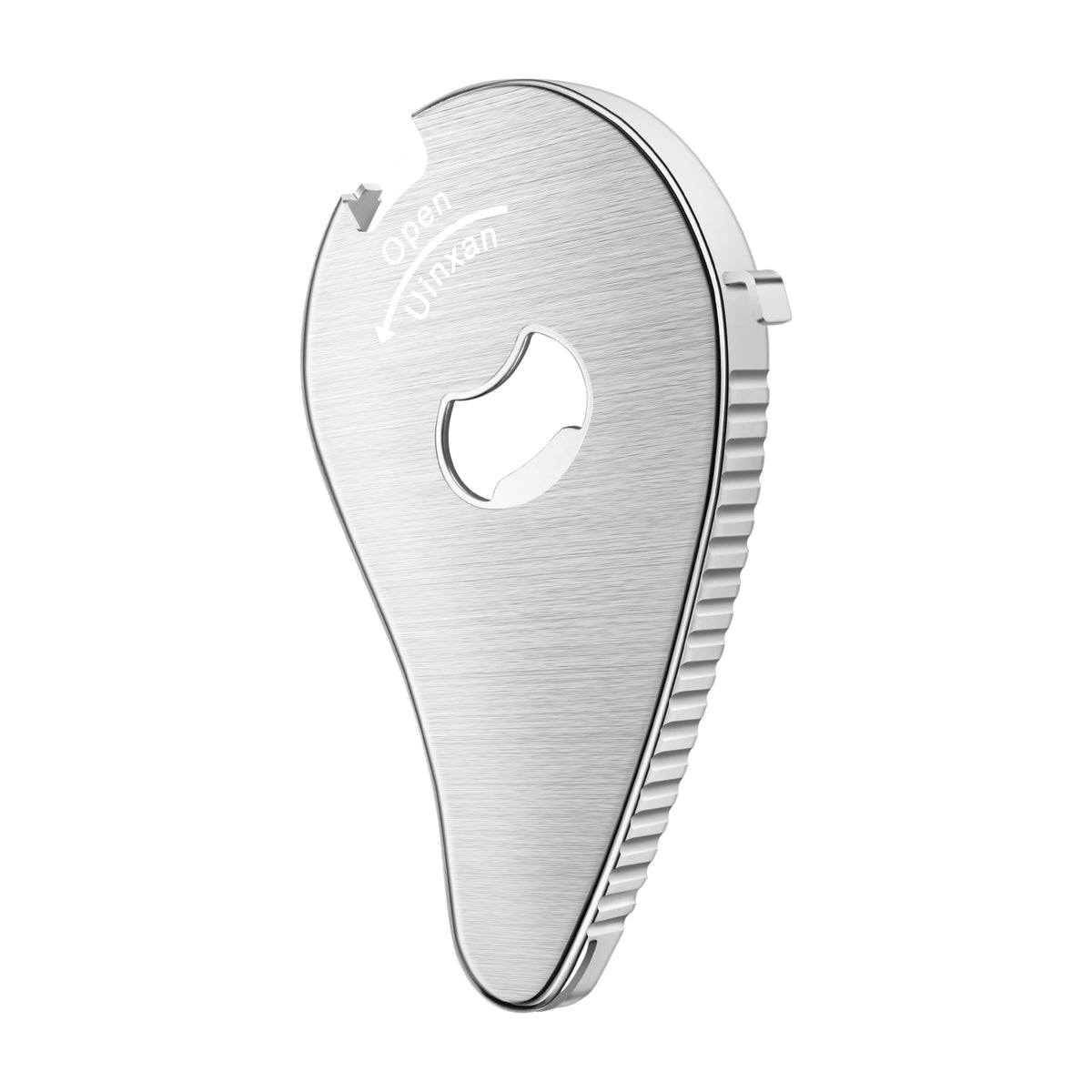 Uinxan jar bottle opener with ergonomic grip opening jars smoothly for arthritic hands.