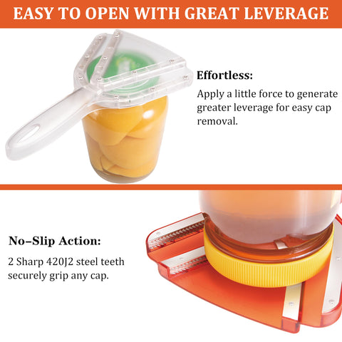 Uinxan opener fits lids up to 135 mm for versatile use