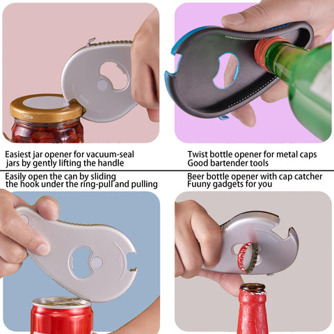 Uinxan opens mason jar lids and bottles quickly.