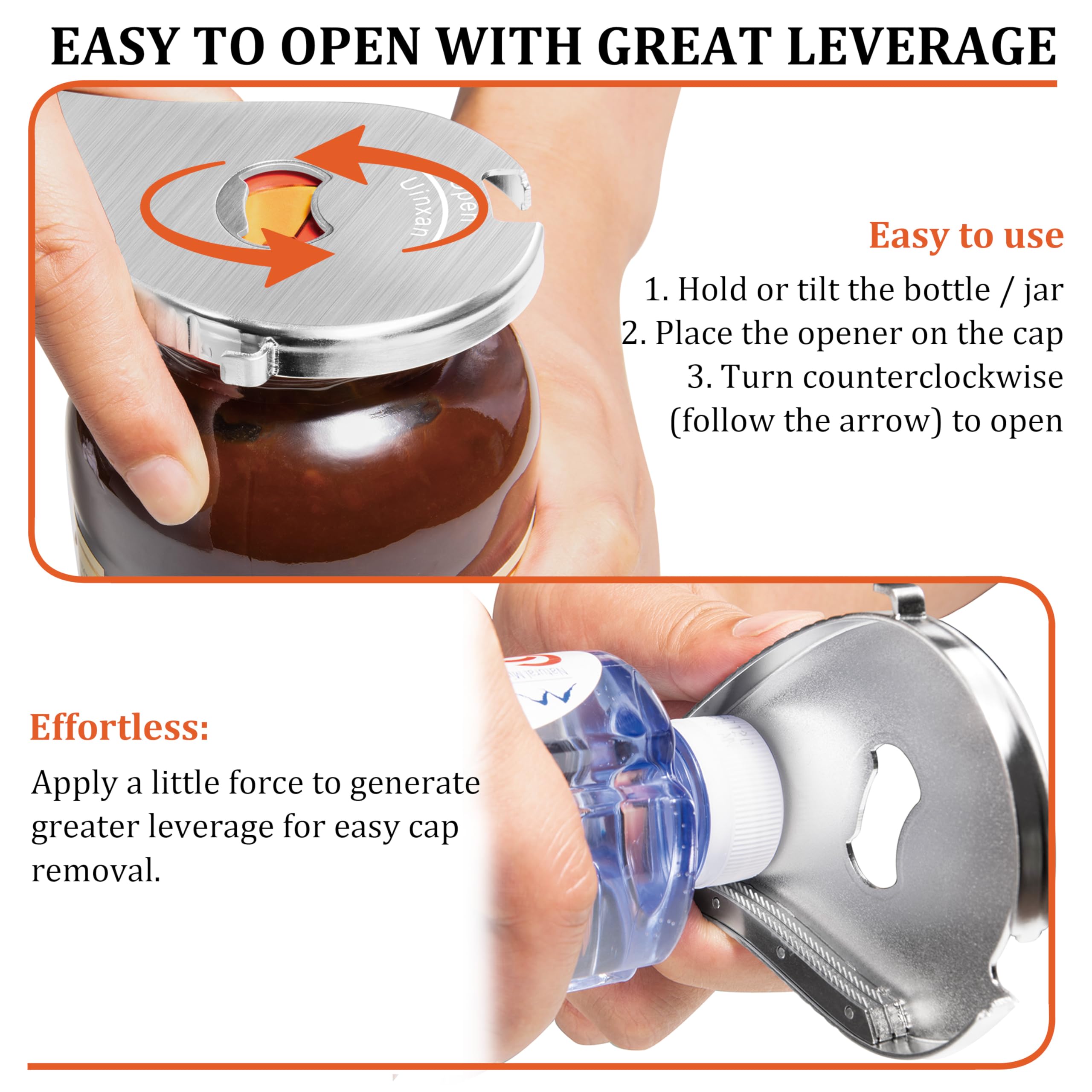 Uinxan pull-tab seal remover simplifies cans and sealed containers for everyday use.