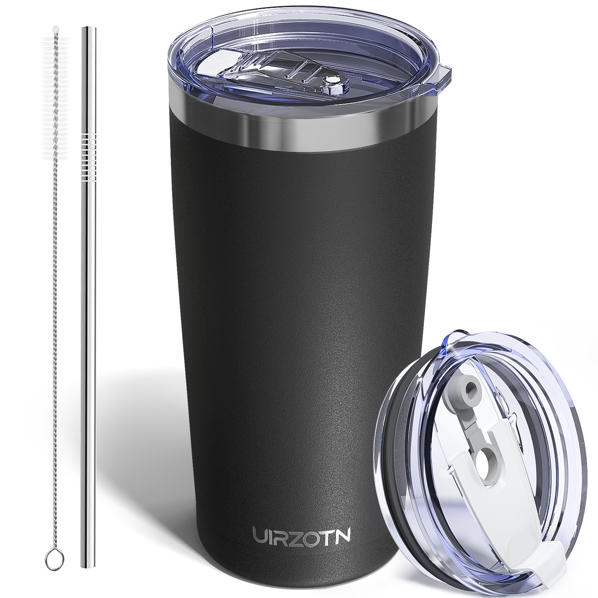 UIRZOTN 20oz travel tumbler with leakproof lid for on-the-go coffee