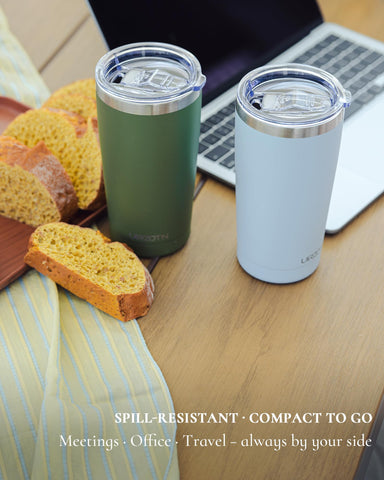 UIRZOTN tumbler stainless steel straw included for easy on-the-go sipping.