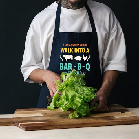 Uiycolk adjustable neck strap apron offers a comfortable, universal fit.