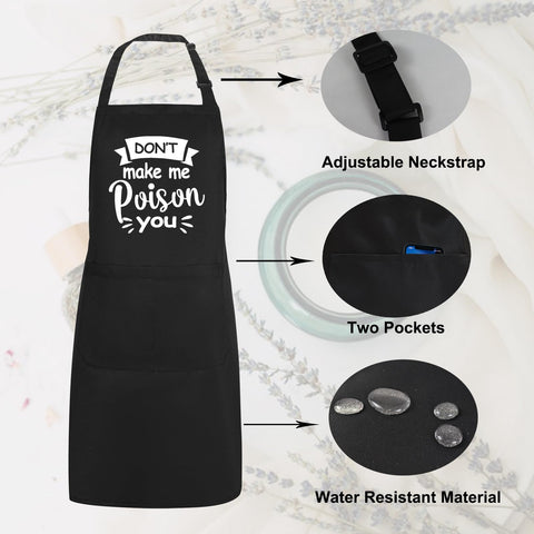 Uiycolk durable polyester apron material ready for daily use