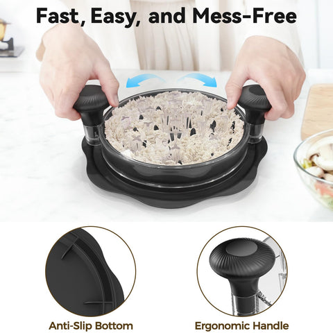 Ukeetap BPA-free material ensures food-safe shredding