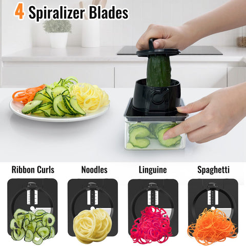 ukeetap handles carrots and cucumbers with ease for crisp prep.