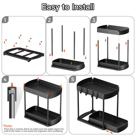 Ukeetap dimensions fit under-sink and under-cabinet storage efficiently.