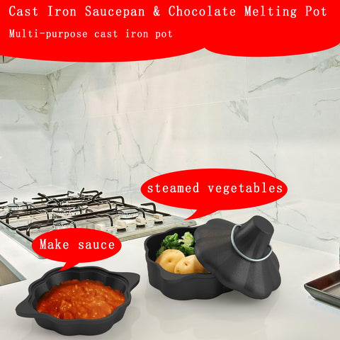 UKENEM egg steamer feature for fast breakfast prep in a compact pot
