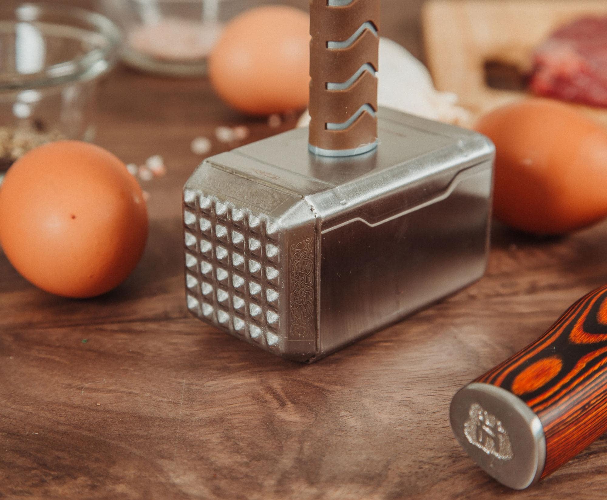 Ukonic Marvel licensed hammer adds authentic flair to cooking and collecting alike.