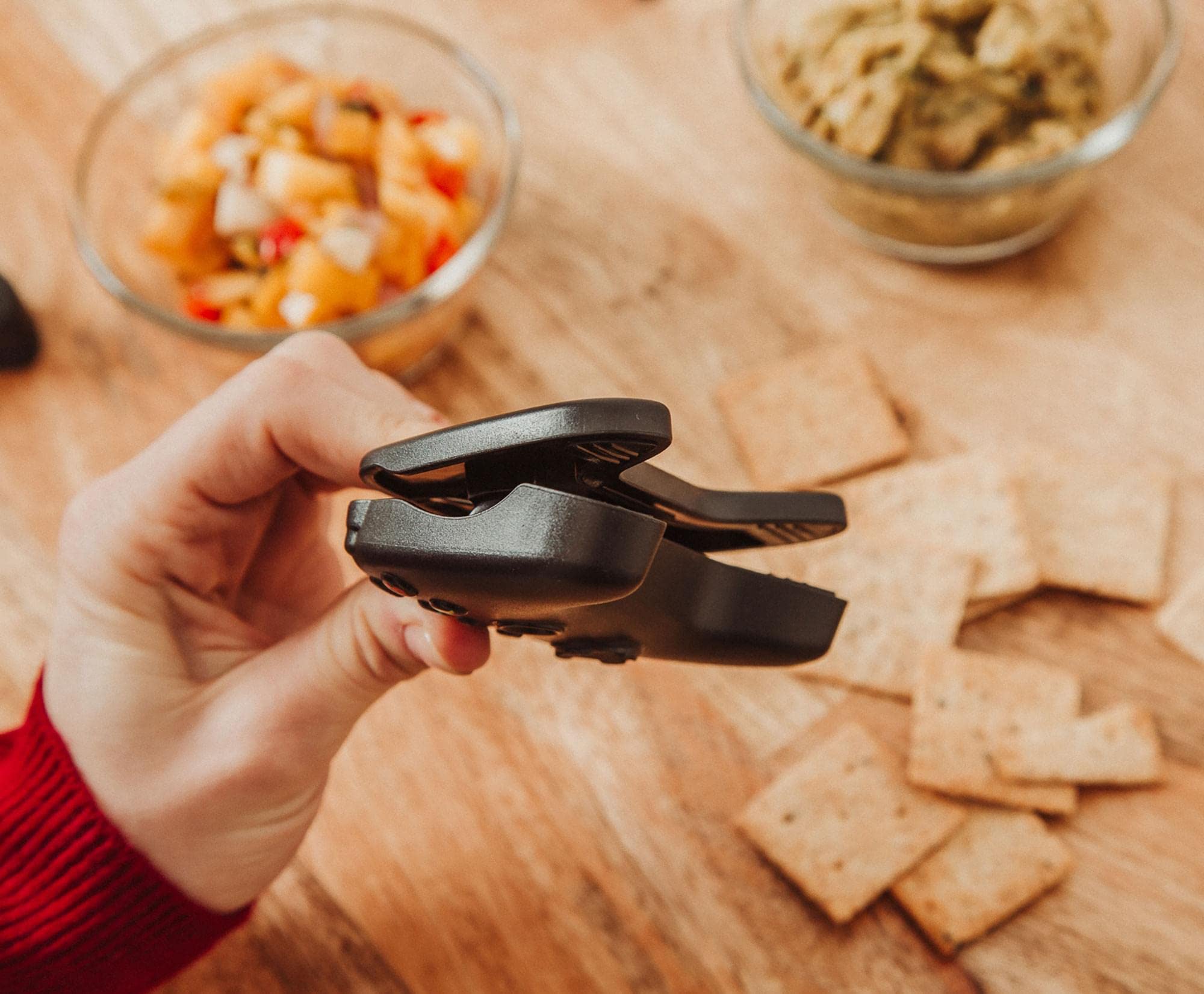 Ukonic Xbox Controller Chip Clips sealing bags to keep snacks fresh