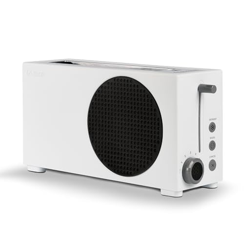 Ukonic Xbox Series S Toaster LED timer display emphasizes precise browning and reheating