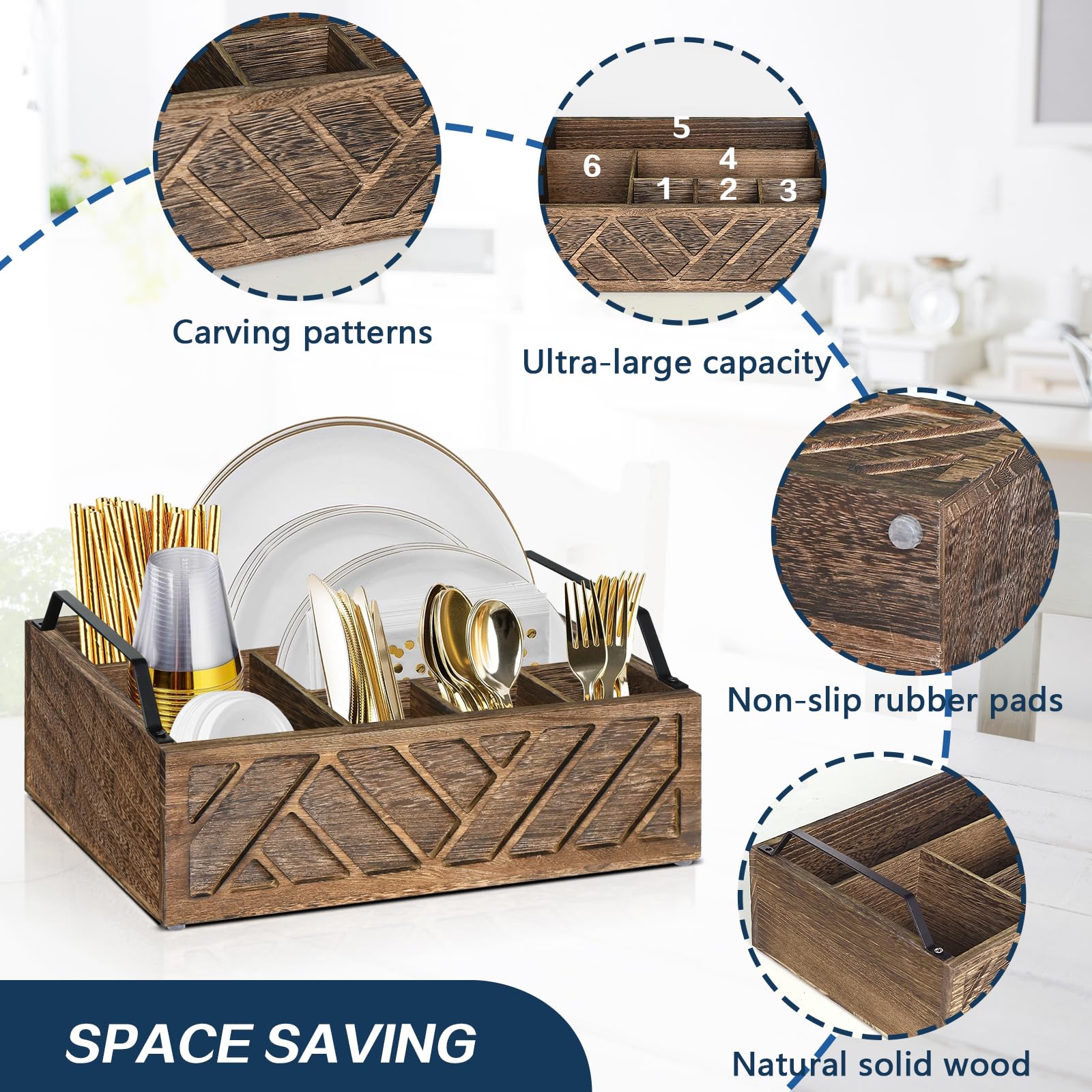 Ukonvi easy-to-clean finish resists spills and stains for simple care