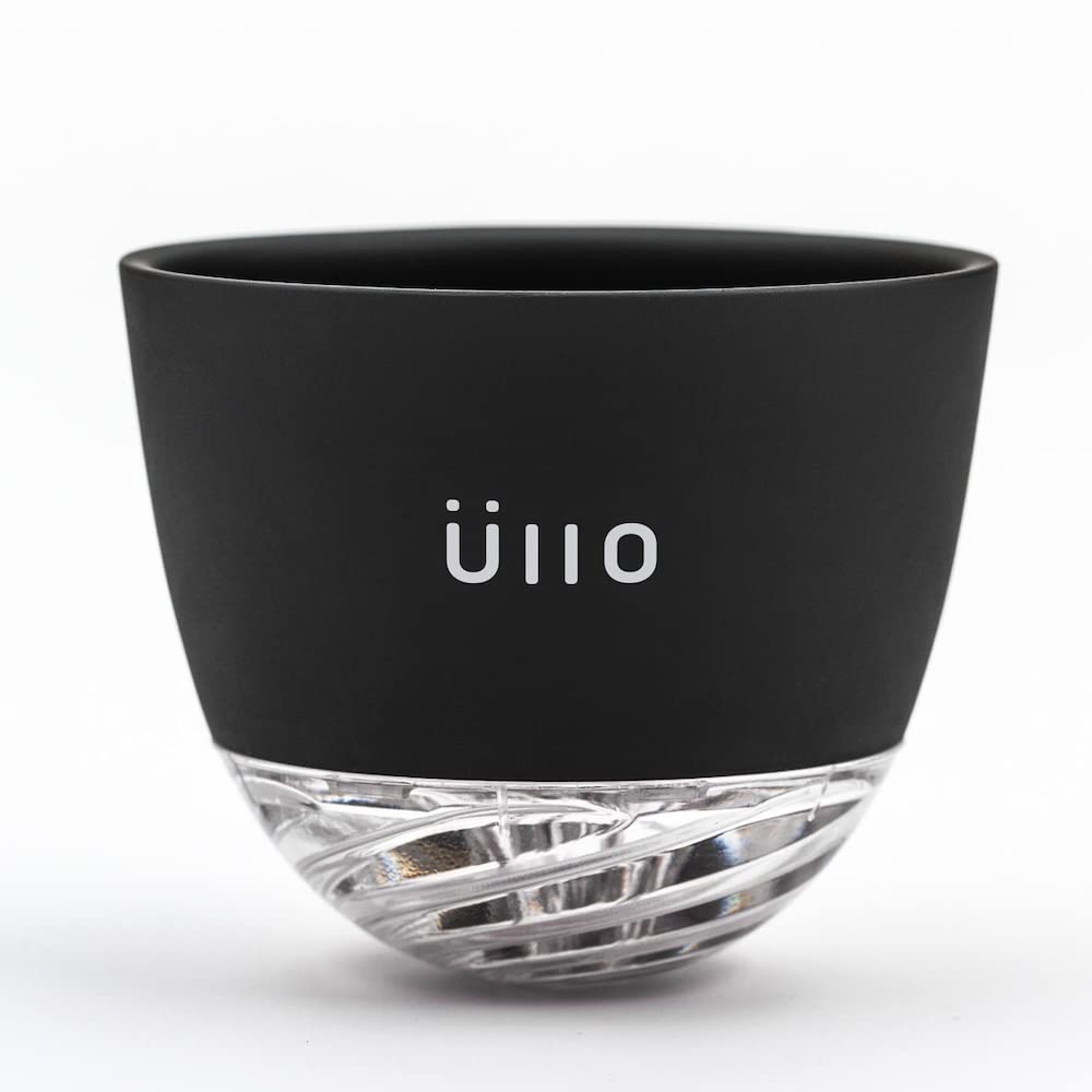 Ullo patent-pending selective sulfite filter preserves natural wine chemistry.