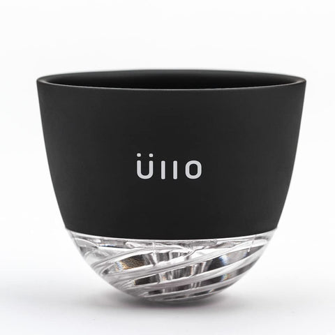 Ullo patent-pending selective sulfite filter preserves natural wine chemistry.