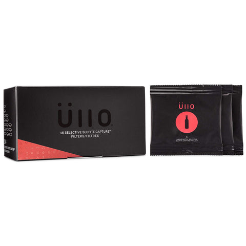 Üllo selective sulfite technology demonstration improves wine aroma and flavor.