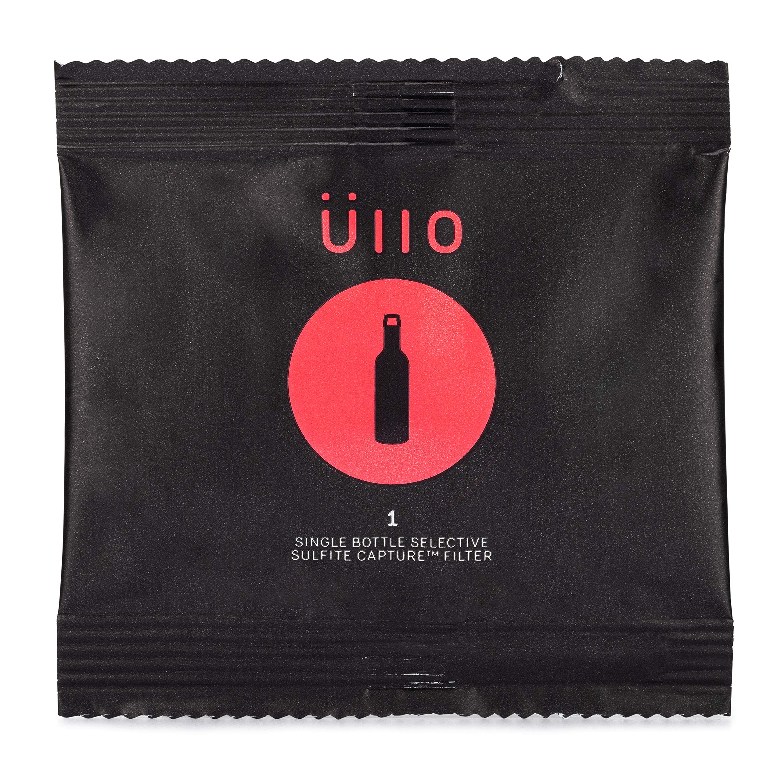 Üllo wine purifier-compatible filter close-up for easy replacement.