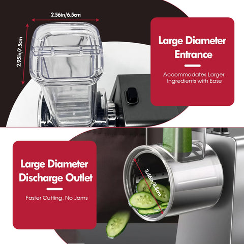 ULTAC feed inlet design reduces pre-cutting for quicker prep