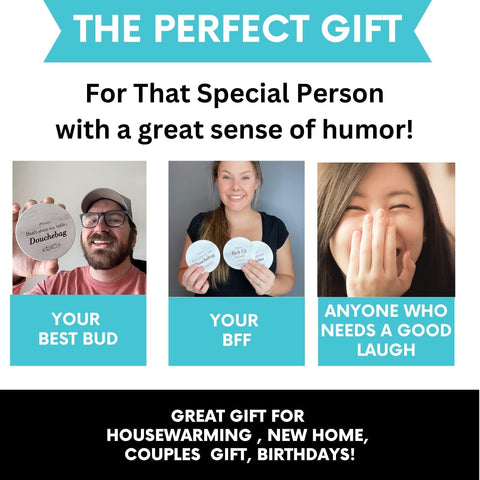 Ultimate Hostess three-sayings coaster set adds personality to gatherings