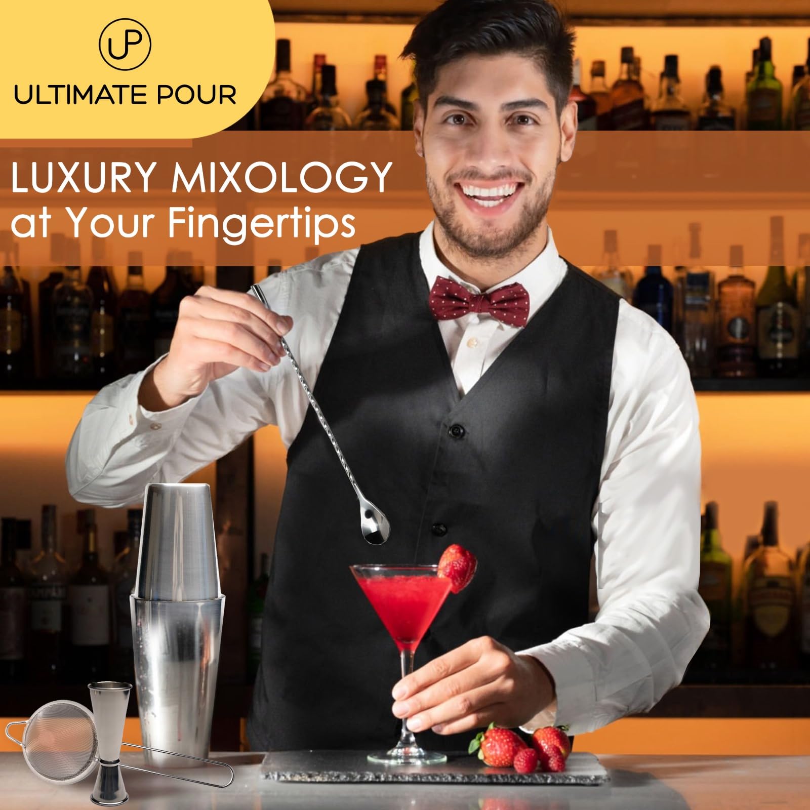 ULTIMATE POUR travel kit enables entertaining anywhere, from beaches to backyards.