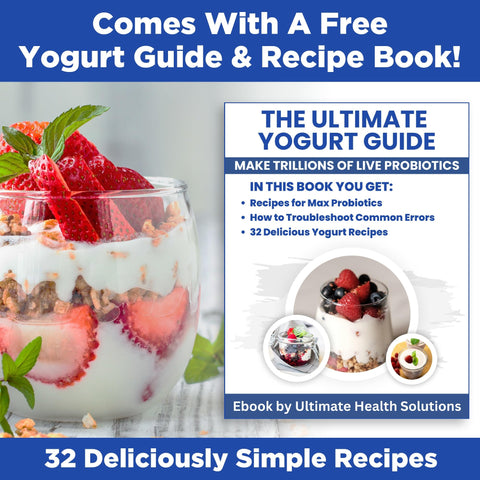 Ultimate Probiotic Yogurt Maker gift packaging signals a thoughtful wellness present.