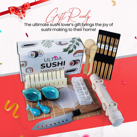 Ultra Sushi Making Kit chopsticks for authentic serving and dining.