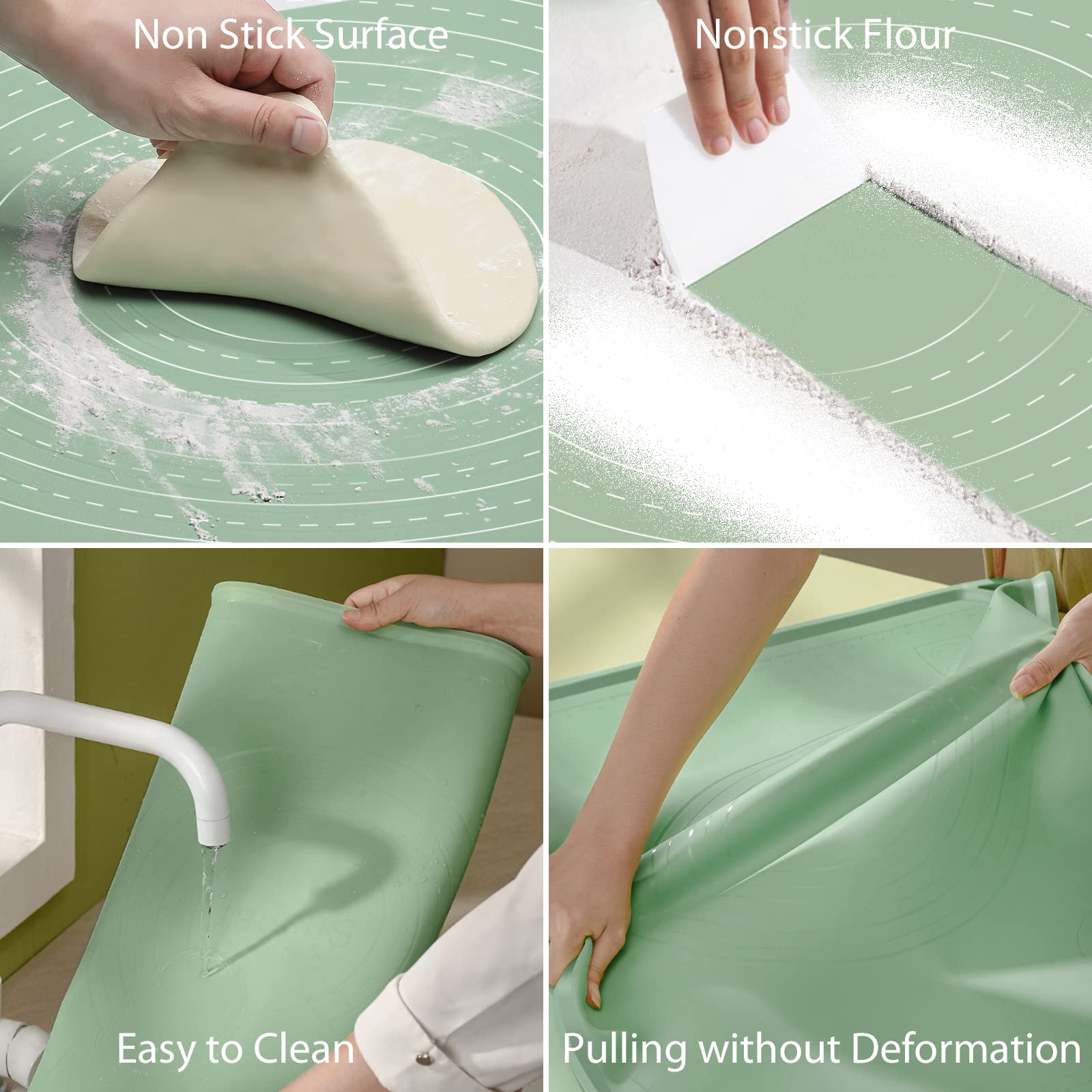 ULTRAKENO mat is easy to clean and dishwasher-safe