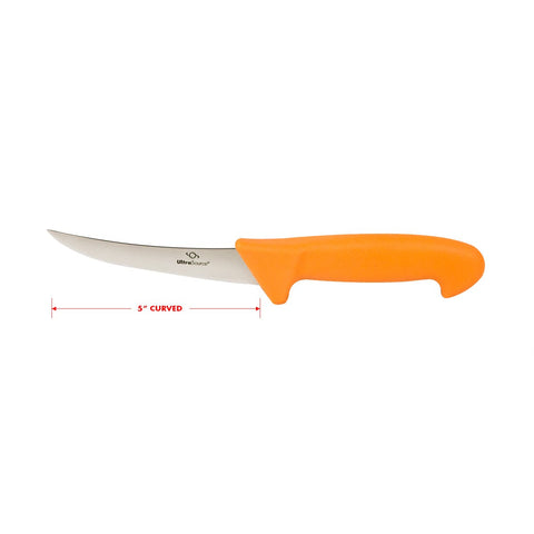 ULTRASOURCE high-carbon molybdenum steel blade offers durable edge retention.