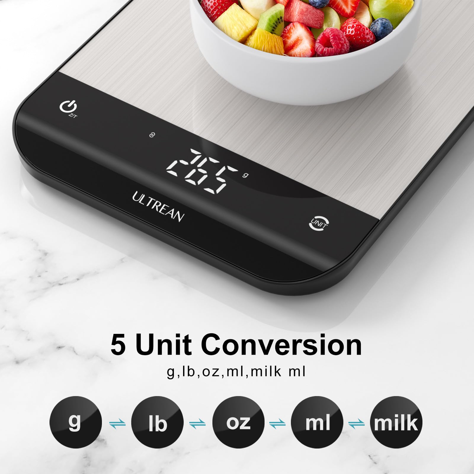 Ultrean compact, drawer-friendly design fits in your kitchen and cleans easily.