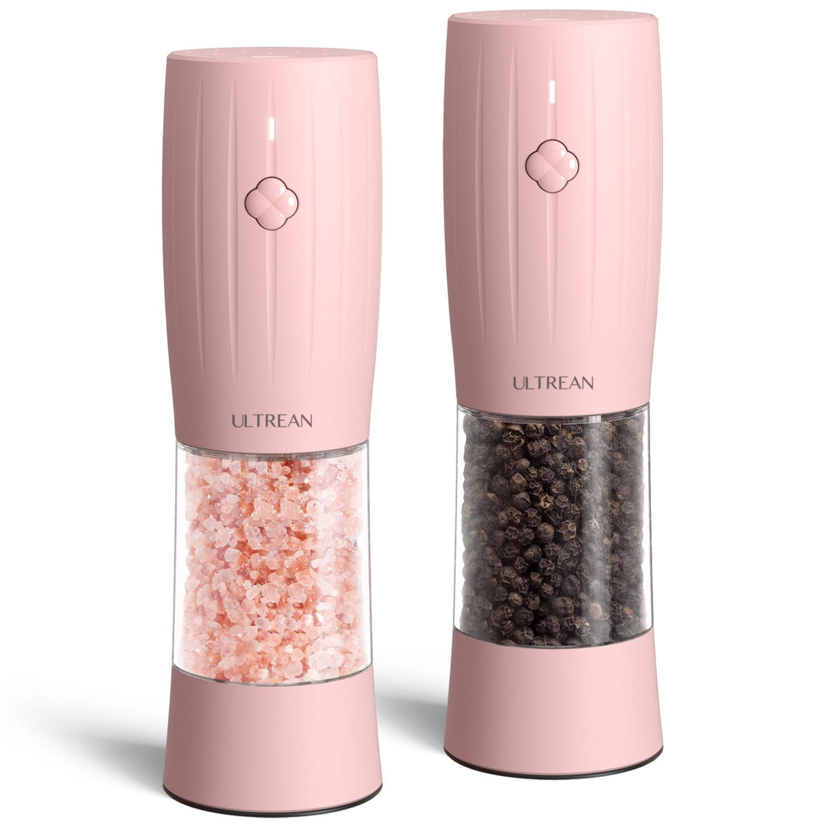 Ultrean electric salt and pepper grinder set with USB-C charging for fast, convenient use.