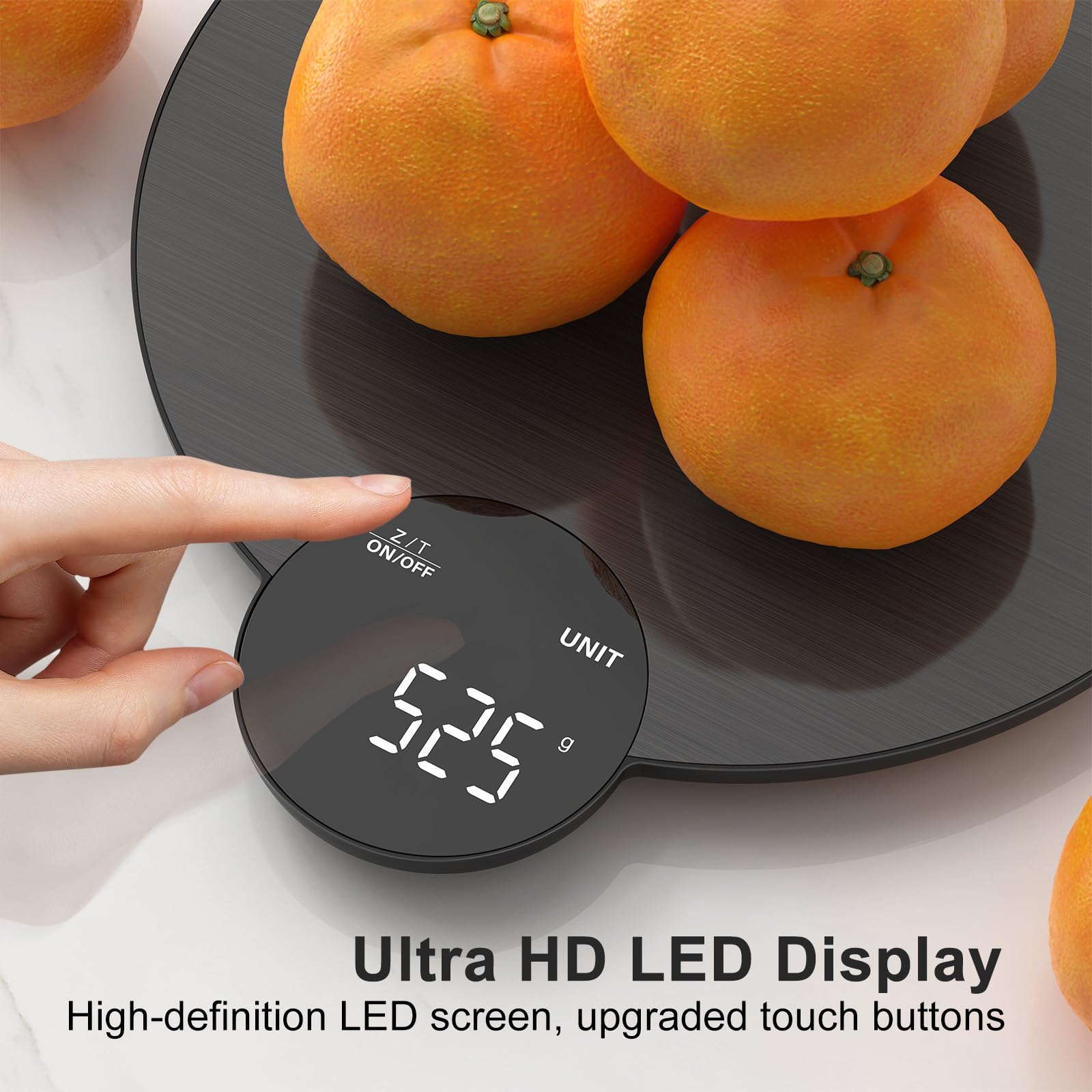 Ultrean four-sensor accuracy demonstrated on the digital display