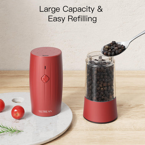 Ultrean washable container helps prevent flavor mixing when swapping spices.