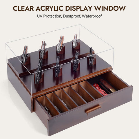ULTRGEE acrylic cover protects blades from sunlight and humidity.