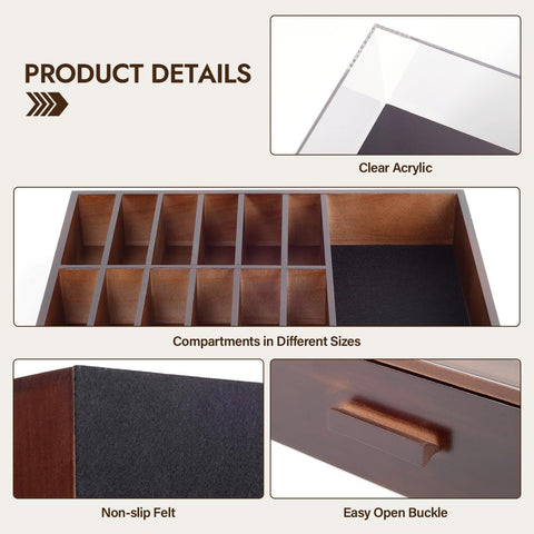 ULTRGEE pine wood construction adds durable, premium feel.