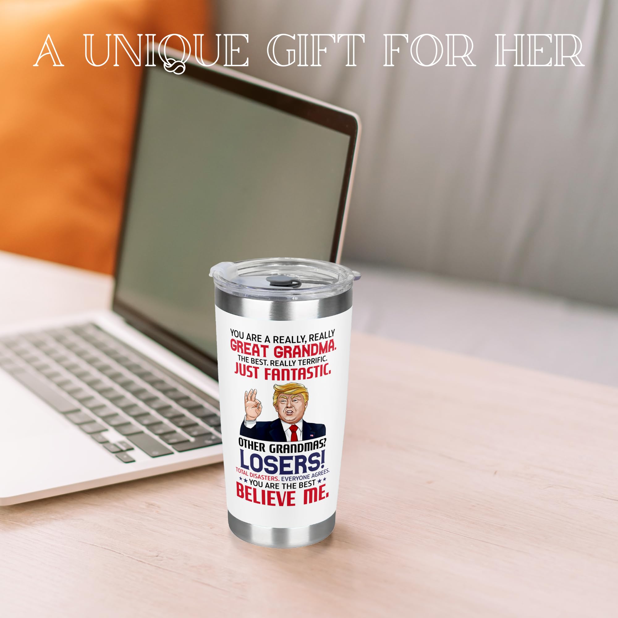 UMACVN travel-friendly tumbler in cup holder ideal for on-the-go