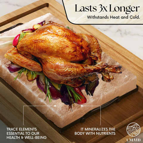 UMAID recipe pamphlet included for culinary inspiration.