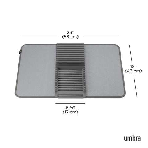 Removable BPA-free dish rack tray from Umbra Udry