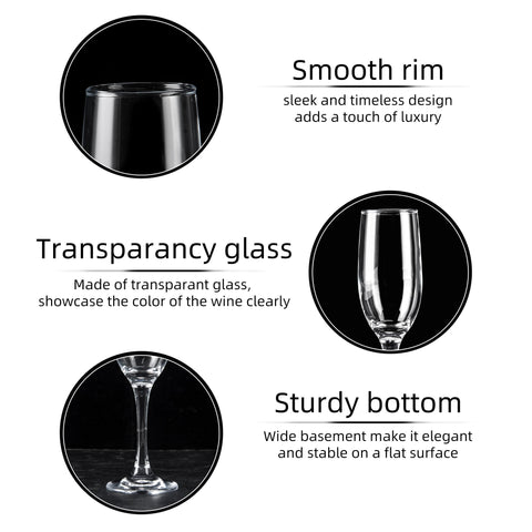 UMEIED premium glass material provides clarity and easy cleaning.