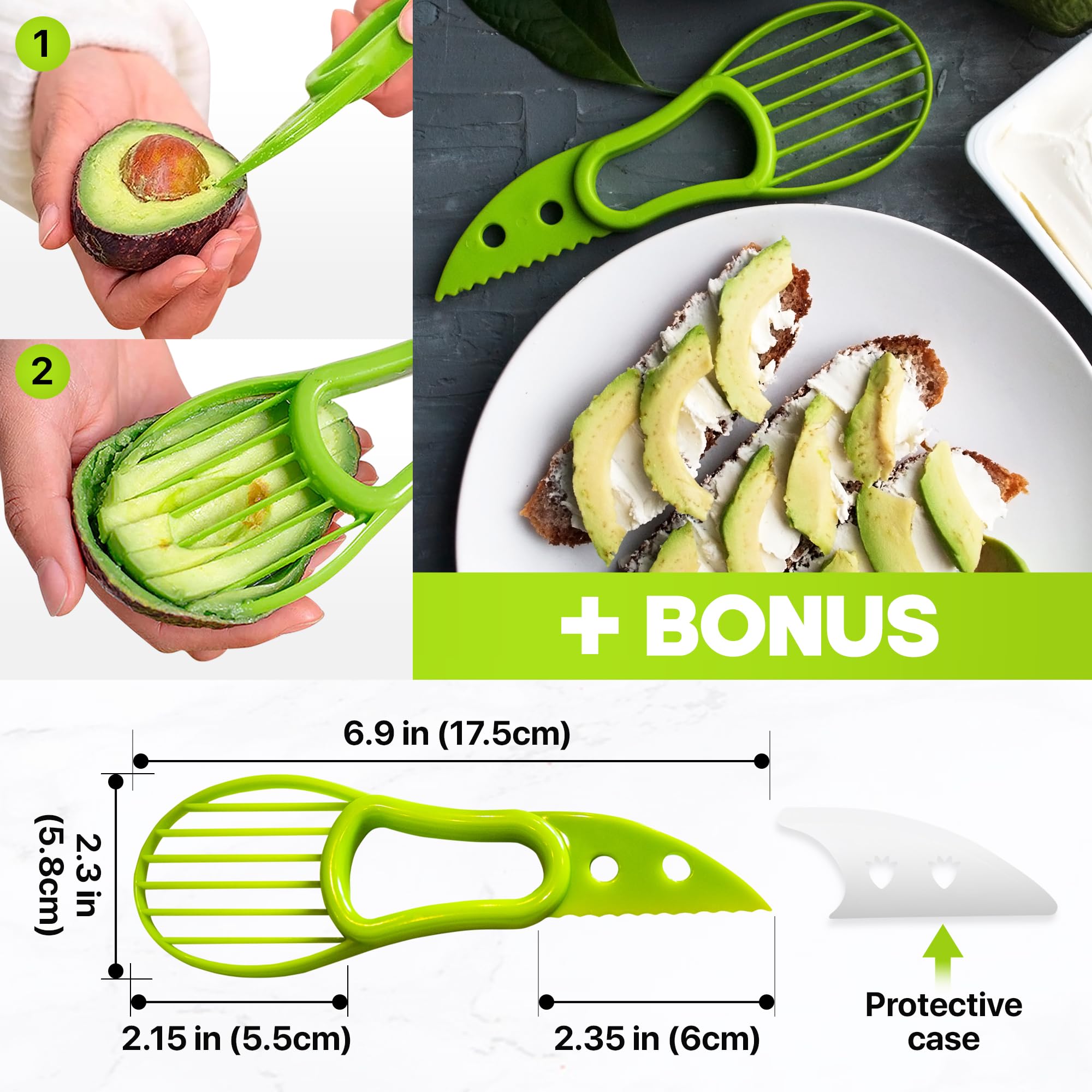 UMIEN avocado-tool included for quick guac prep
