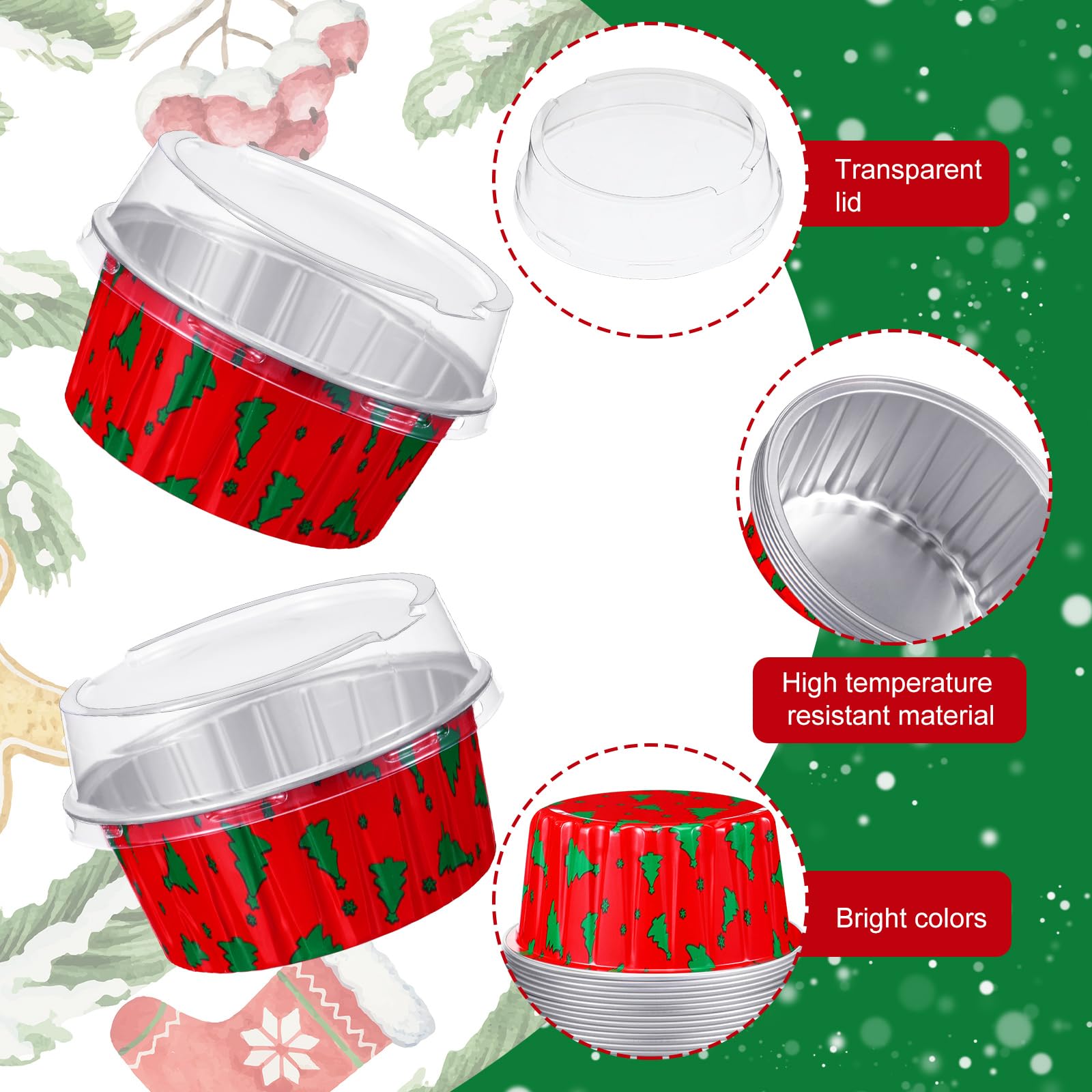 Umigy 125 ml mini cups ideal for desserts and treats.