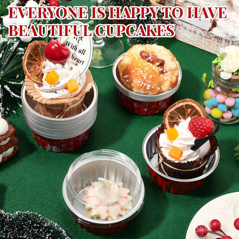 Umigy aluminum muffin cups with smooth surface for easy release