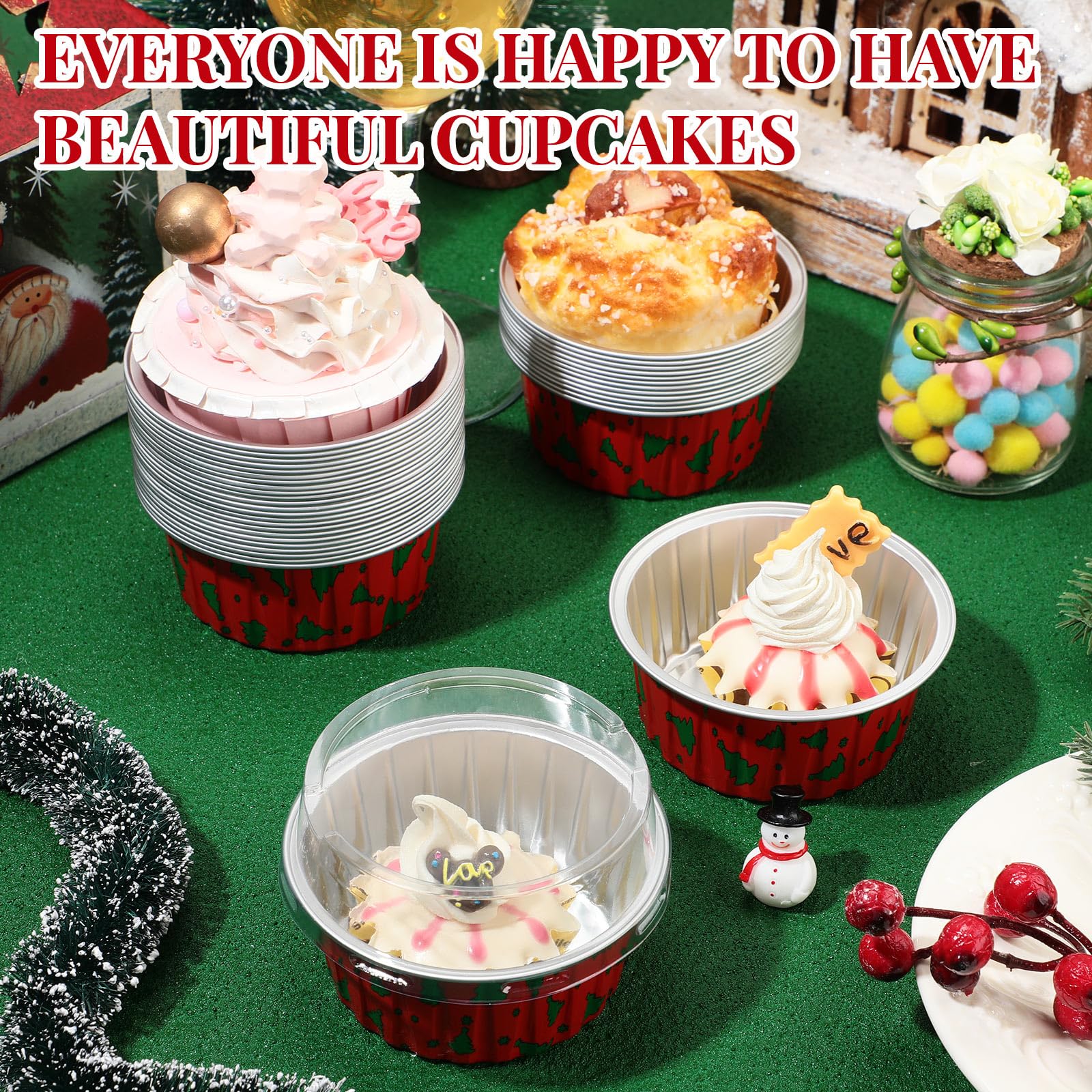 Umigy clear lids are included but not heat resistant.