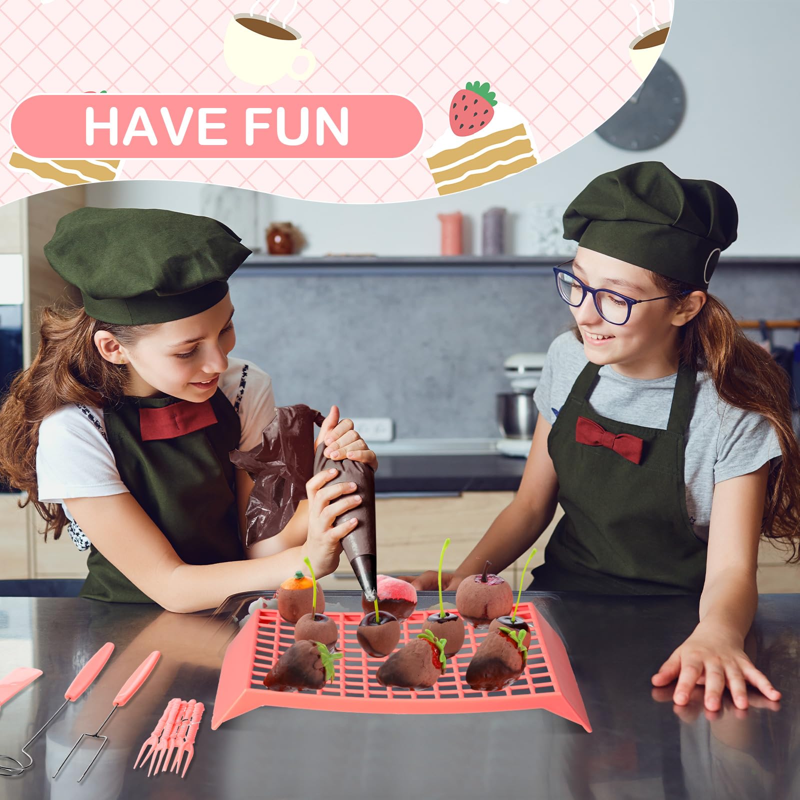 Umigy DIY spoons, spatula, and fondue tools to customize flavors.