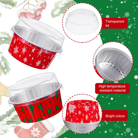 Umigy foil cups with lids offering easy storage and transport