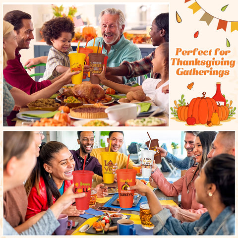 Umigy friendsgiving-pattern cups deliver reusable, stylish drinkware for celebrations