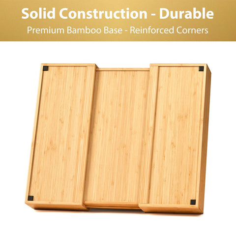 Umilife adjustable width design fits many drawer sizes.