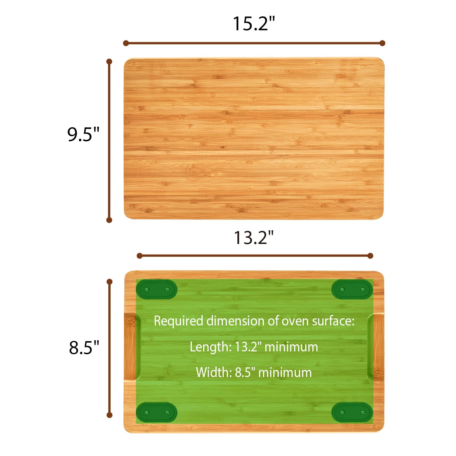 Umilife oven-top board supports safe placement with heat resistance