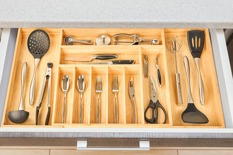 Umilife deep-drawer kitchen usage suits large utensils and flatware