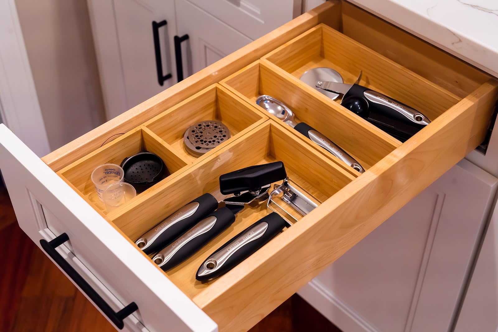 Umilife sustainable bamboo storage solution for kitchen and pantry